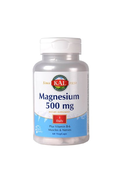 Magneziu 500mg Kal, 60 capsule,