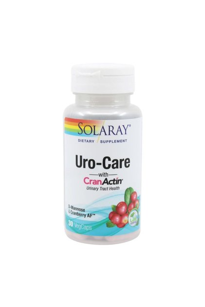 Uro-Care CranActin Solaray, 30 capsule,