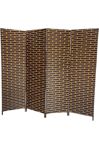 4-Panel Room Dividers and Folding Privacy Screens Partition Walls for Bedroom Rattan Screen Di