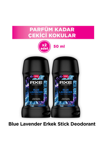 Premium Collection Erkek Stick Deodorant Blue Lavender 50 ml x2