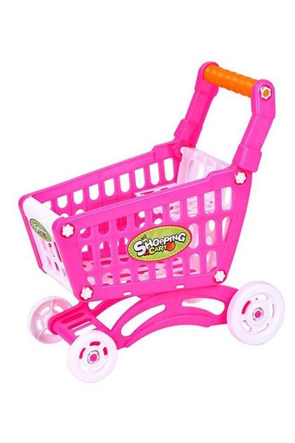 Mini Shopping Cart with Supermarket Accessories 16x33x33cm
