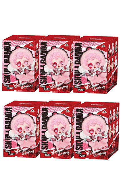 Pofika Pop Mart Skullpanda Winter Symphony Çanta Charmı Labubu