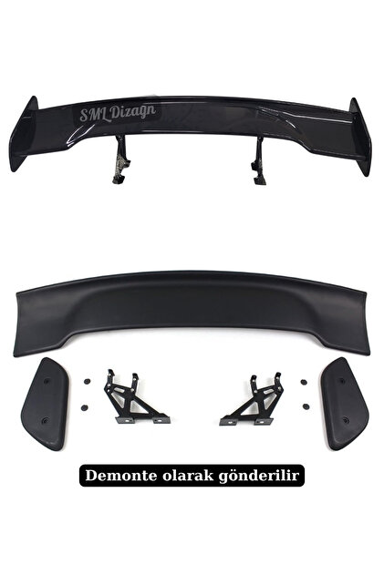 SML Dizayn Honda Civic Fd6 Yüksek Spoiler GT Spoyler Kanat Parlak