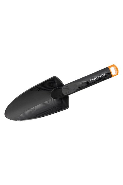 Lopatica gradinarit, Plantator Fiskars, negru, 29 cm