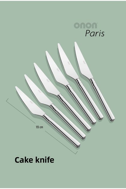 Paris 6-Piece Cake Knife Set