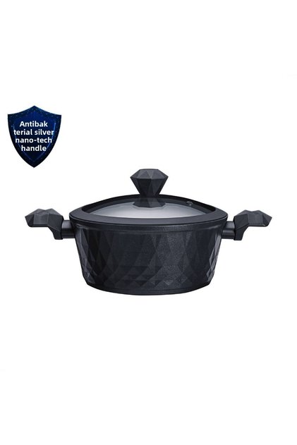 Biodiamond Antibacterial Handle Induction Base 20 Cm 2.3 Lt Pot
