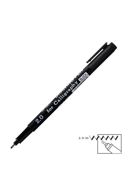 Black Calligraphy Pen 2.0