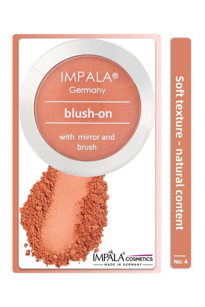 Blush Salmon Pink - Blush on No: 4