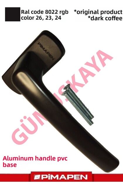 Brown Original Window and Door Handle with Steel Hub Top Quality Window Handle