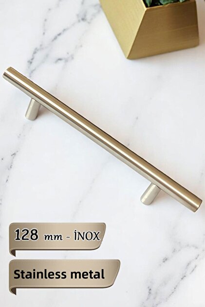 Overlength Handle Inox 128 mm Handle Furniture Kitchen Cabinet Drawer Cabinet Door Handle Handle Metal Handles