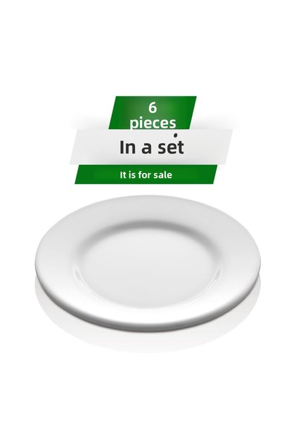 602 Göreme Melamine Thermostar Grm Serving Plate 25 cm White