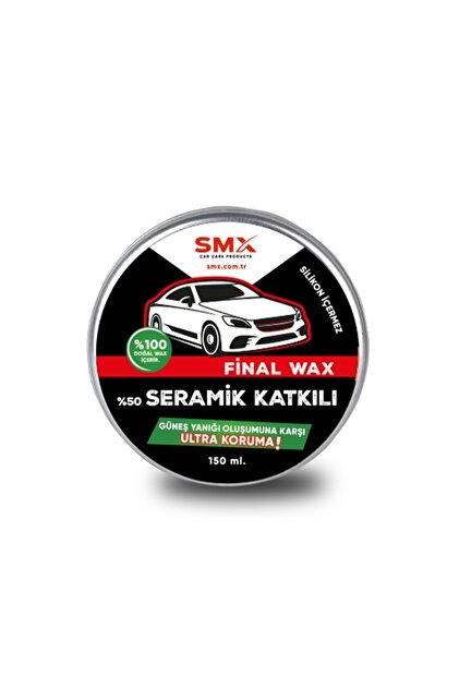 SMX Final Wax ( Seramik Katkılı) 150 gr 3 Adet - Fiyatı, Yorumları