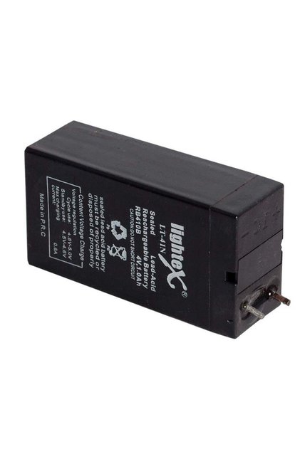 4 Volt 1 Amper Işıldak Akü (35x22x64 Mm)
