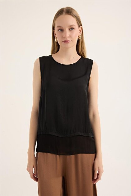 Satin Tank Top