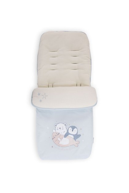 Saculet de iarna pentru picioare Polar Friends Blue