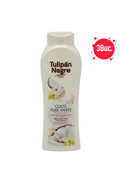 Set 3 bucati- NEGRO GEL DUS 650ML COCOS