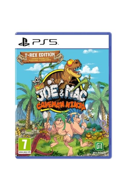 Noua ediție Joe Mac Caveman Ninja T-Rex - PS5