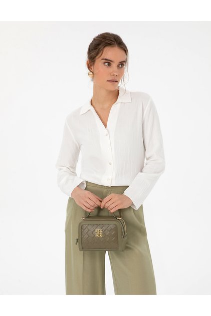 Khaki Crossbody Bag 50315845-Vr027
