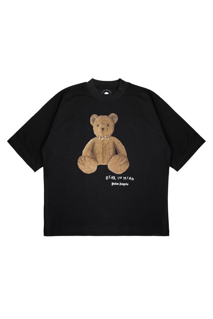 Unisex Oversize Teddy Bear Toy Printed Boxy Fit Thick Fabric T-Shirt