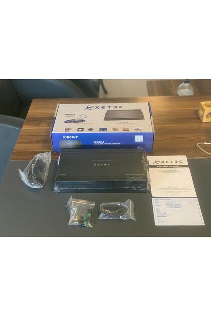 XETEC Deniz Sound 4 KANAL AMFİ Xİ-500.4D VOLTAJ GÖSTERGELİ BAS