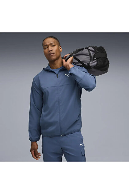 Puma Fit Woven Full Zip Erkek Yeşil Kapüşonlu Ceket - Fiyatı