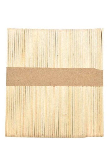 50-Piece Ice Cream Sticks Beige