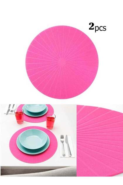 2 pieces of circular dining tablecloths