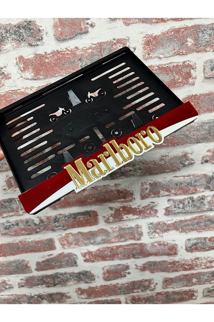 MARRLBORO PLEKSİ MOTOR PLAKALIĞI