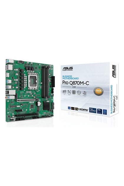 Pro Q870M-C-CSM DDR5 (6400MHz)OC M.2 HDMI/DP/USB-C PCIe 4.0 1851P mATX Anakart