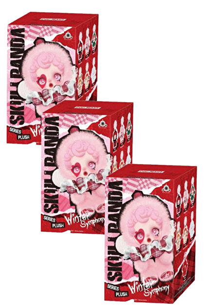 Pofika Pop Mart Skullpanda Winter Symphony Çanta Charmı Labubu