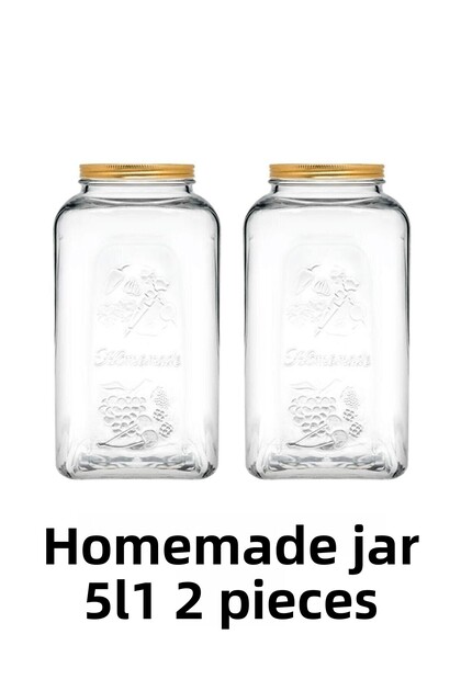 Homemade 5 Lt Pickle Food Jar-2pcs