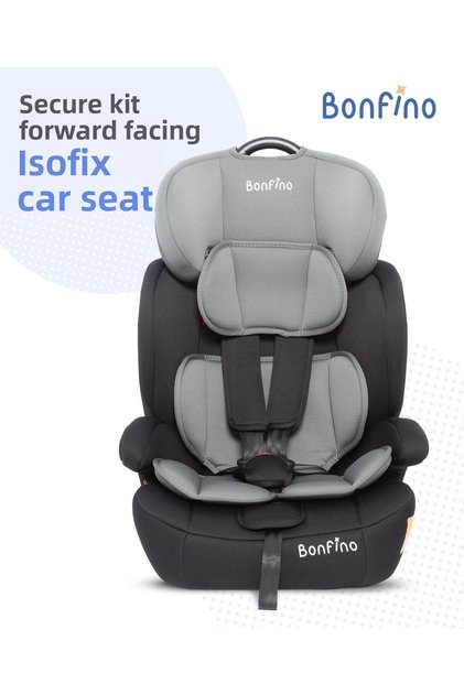Secure Ride Forward Facing Isofix Car Seat with Flame Resistant Fabric, 9 Months+