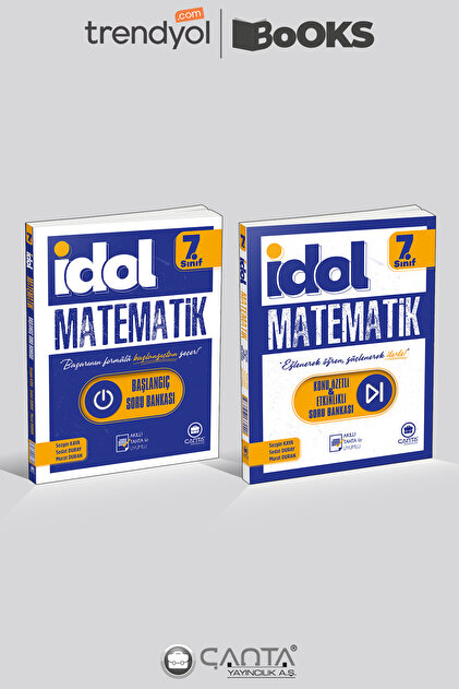 Çanta Yayınları 7. Sınıf İdol Matematik 2'li Soru Bankası Seti