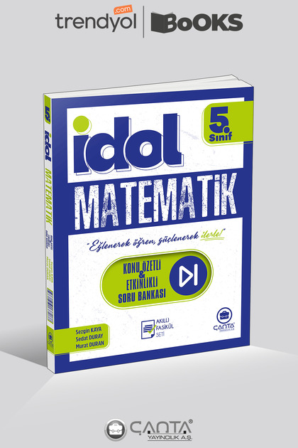 【５冊】Distinction Çanta Yayınları 5. Sınıf İdol Matematik Konu Anlatımlı&Etkinlikli