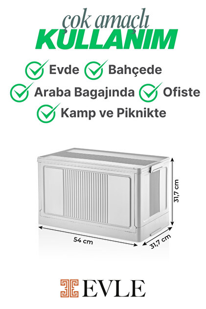 Evle Çok Amaçlı Modüler Kasa, İstiflenebilir Organizer Düzenleyici