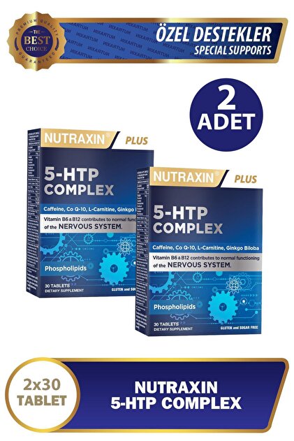 5 htp and l carnitine Nutraxin 5-Htp Complex 30 Tablet 2 Adet Huffy 29