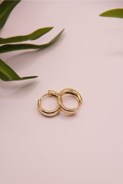 Xupi̇ng 316L Steel Gold Plated Earrings Stainless – Tarnish and Water Resistant