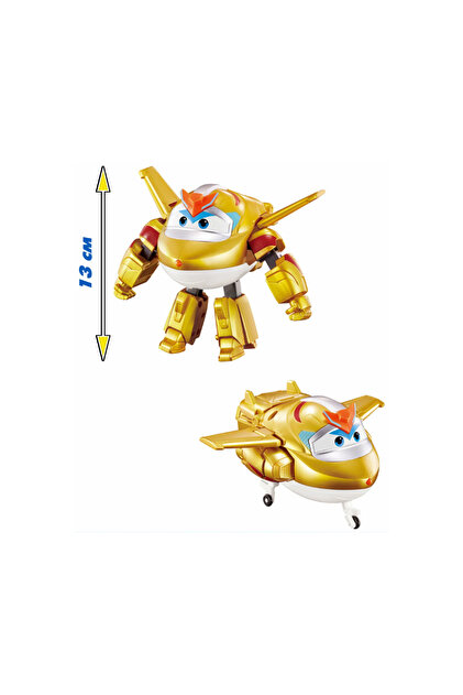 Feyza Oyuncak Super Wings Electric Heroes Transforming Golden Boy