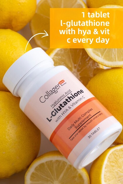 Collagen Forte Platinum Glutathione, 500Mg, L-Glutathione, Hyaluronic Acid  & Vitamin C- Trendyol