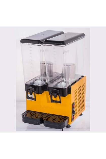Şerbetmatik Çiftli 20+20 LT Fıskiyeli Soğutuculu Şerbet(Limonata) Makinesi