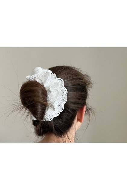 Swan Ballet Scrunchie Rubber Buckle