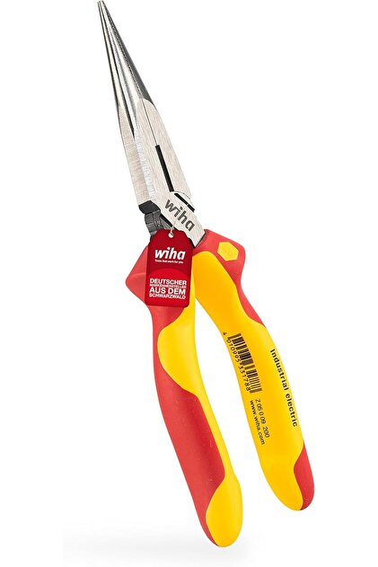 Industrial Electric Needle Nose Pliers Z05020009SB, Multicolor, 200 mm