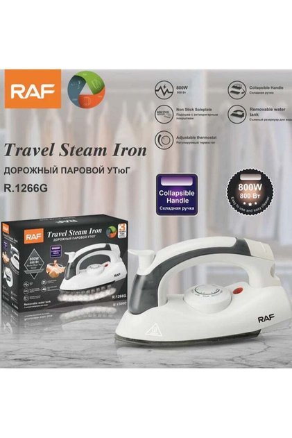 Travel Helper Portable Mini Electric Iron/Folding Compact Hand-Held Steam Travel Iron