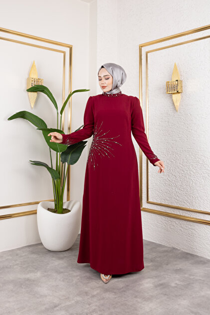 Narin abiye bordo