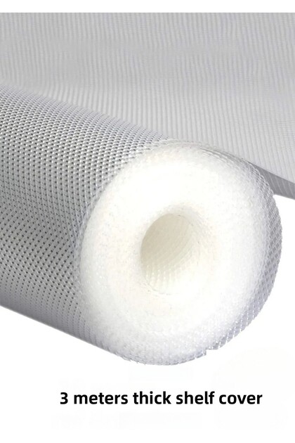 Premium 3 Meters Anti-Slip Transparent Shelf Cover Carpet Anti-Slip 45 Cmx3M Thick Quality Foil