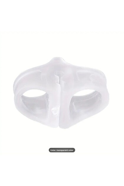 Xinxin Double Hole Slipper Sandal Clip with Toe Compartment Hallux Valgus Fork Separator White