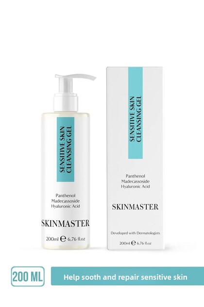 Soothing and Repairing Facial Cleansing Gel for Sensitive Skin Panthenol 5% + Madecassoside + Ha