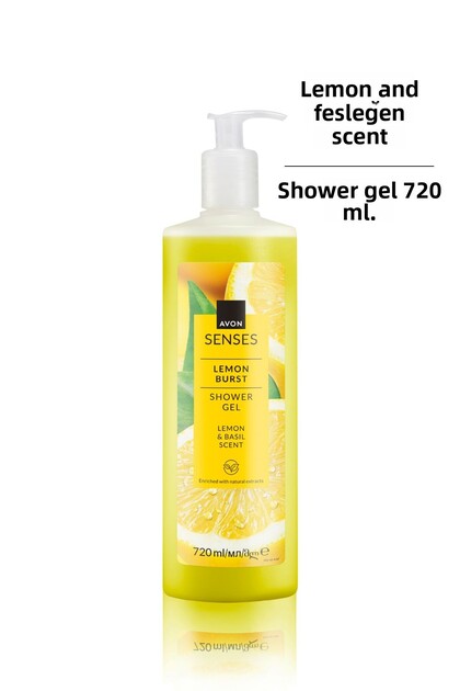 Senses Lemon Burst Shower Gel 720 Ml.