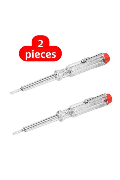 2 Pieces of High Quality Control Pen, 190 Mm, Electric Current Test, Safe and Accurate