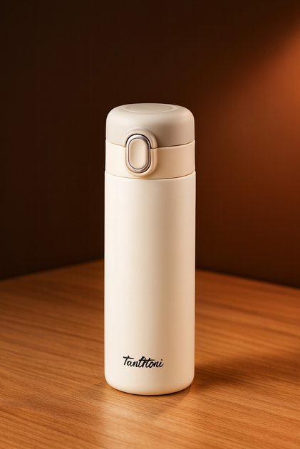Termos Powder Cream Lady 400 ML Paslanmaz Çelik